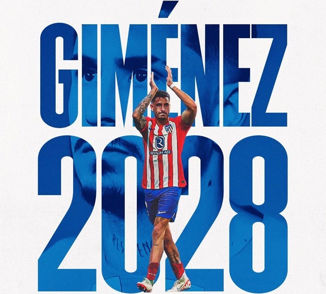 José Maria Giménez has signed new long term deal at Atlético Madrid - Bóng Đá
